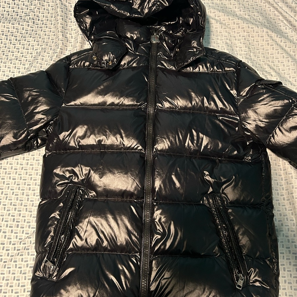 Moncler Glossy Black Puffer Jacket